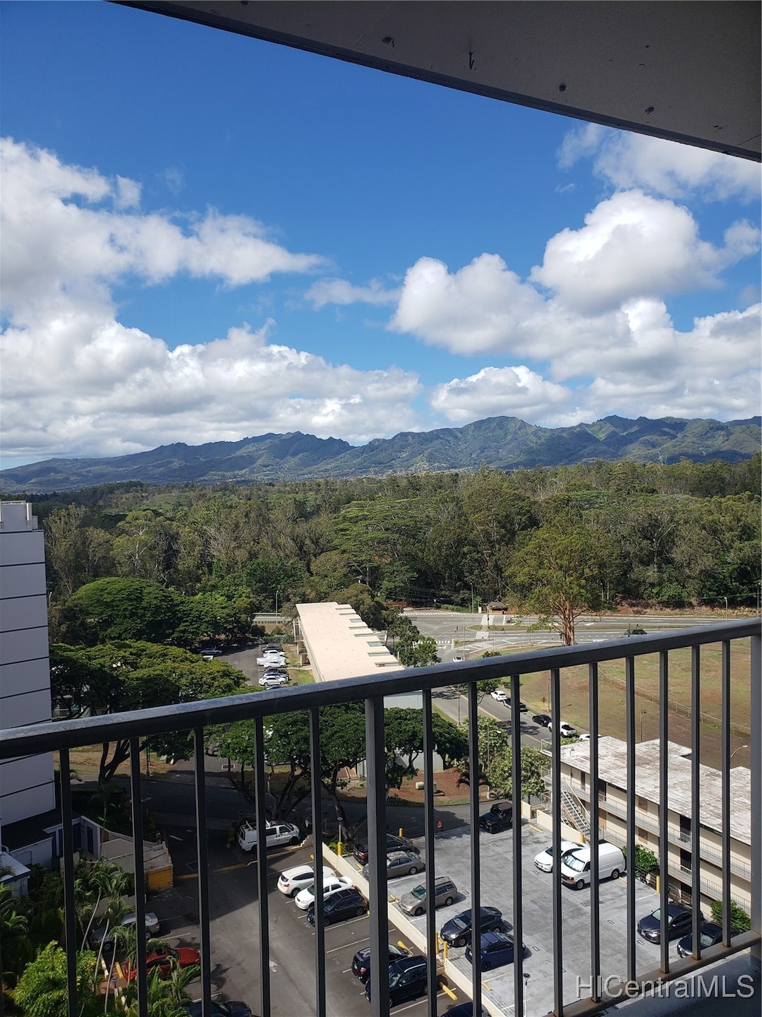 Serene mountain view