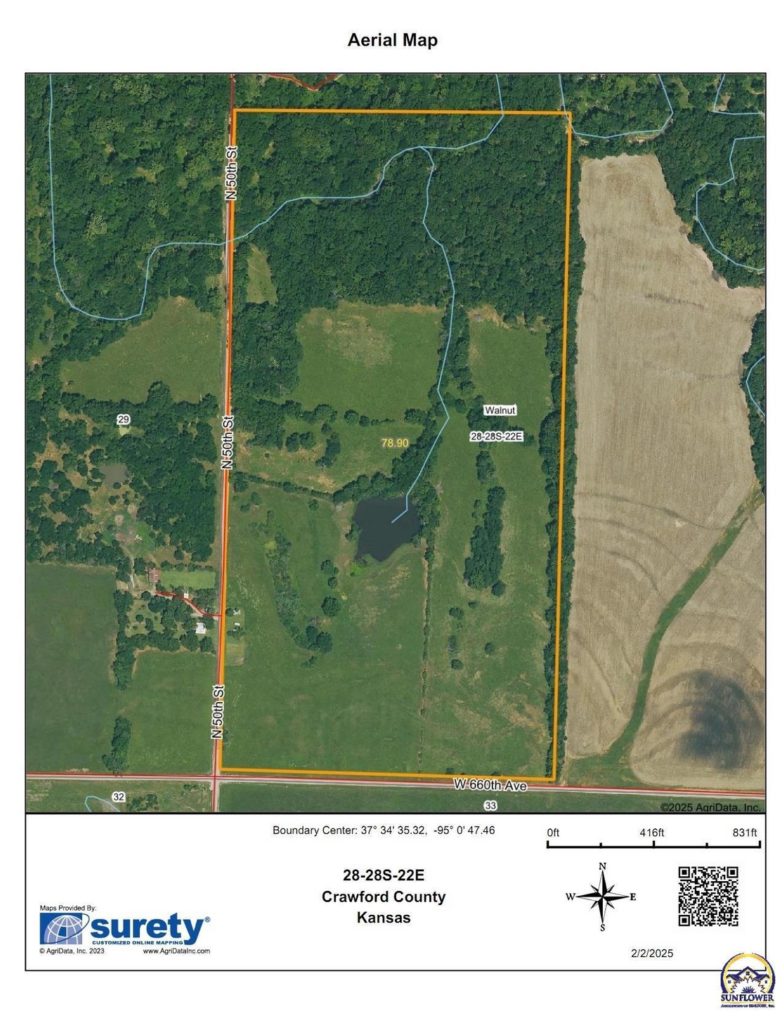 00000 N 50th St, Erie, KS 66780 - photo 1