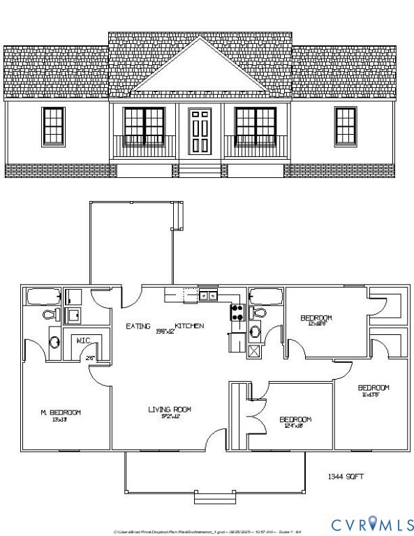 View of home floor plan