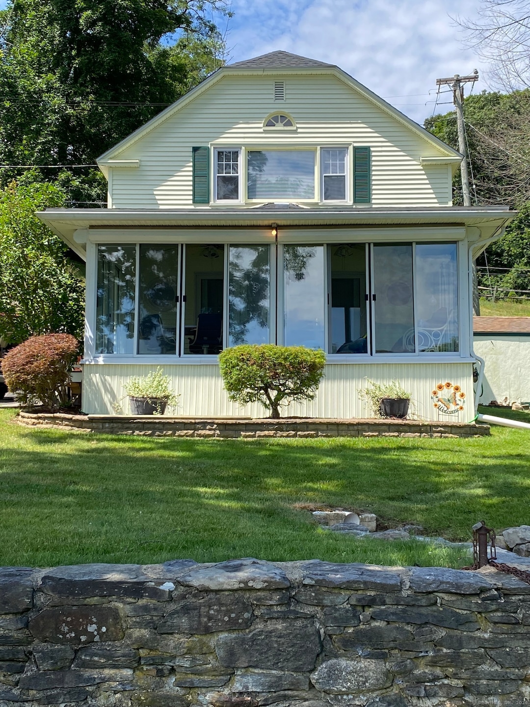 Colonial style home.