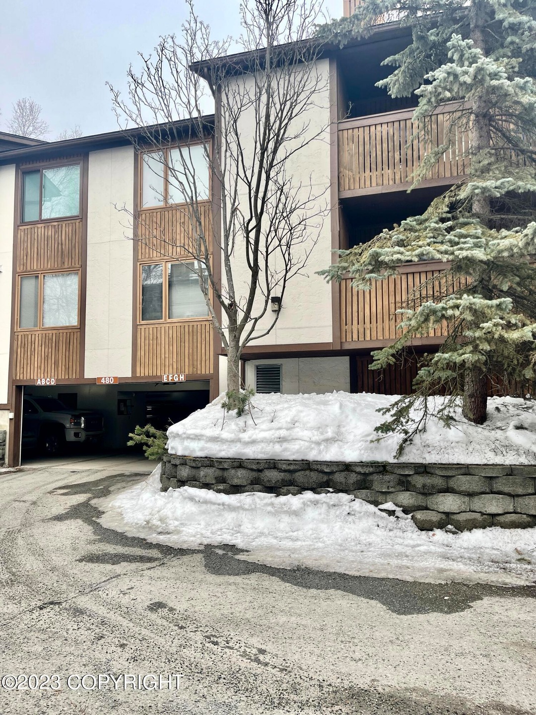 Building with garage