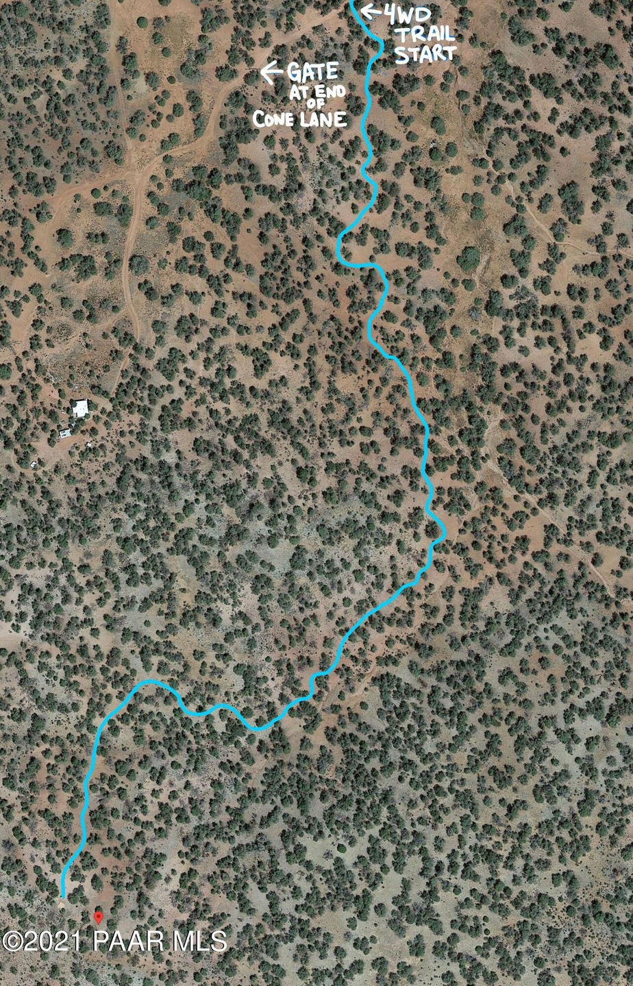 4WD Trail Map
