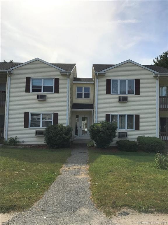 Front exterior of building.  Condo is located on f