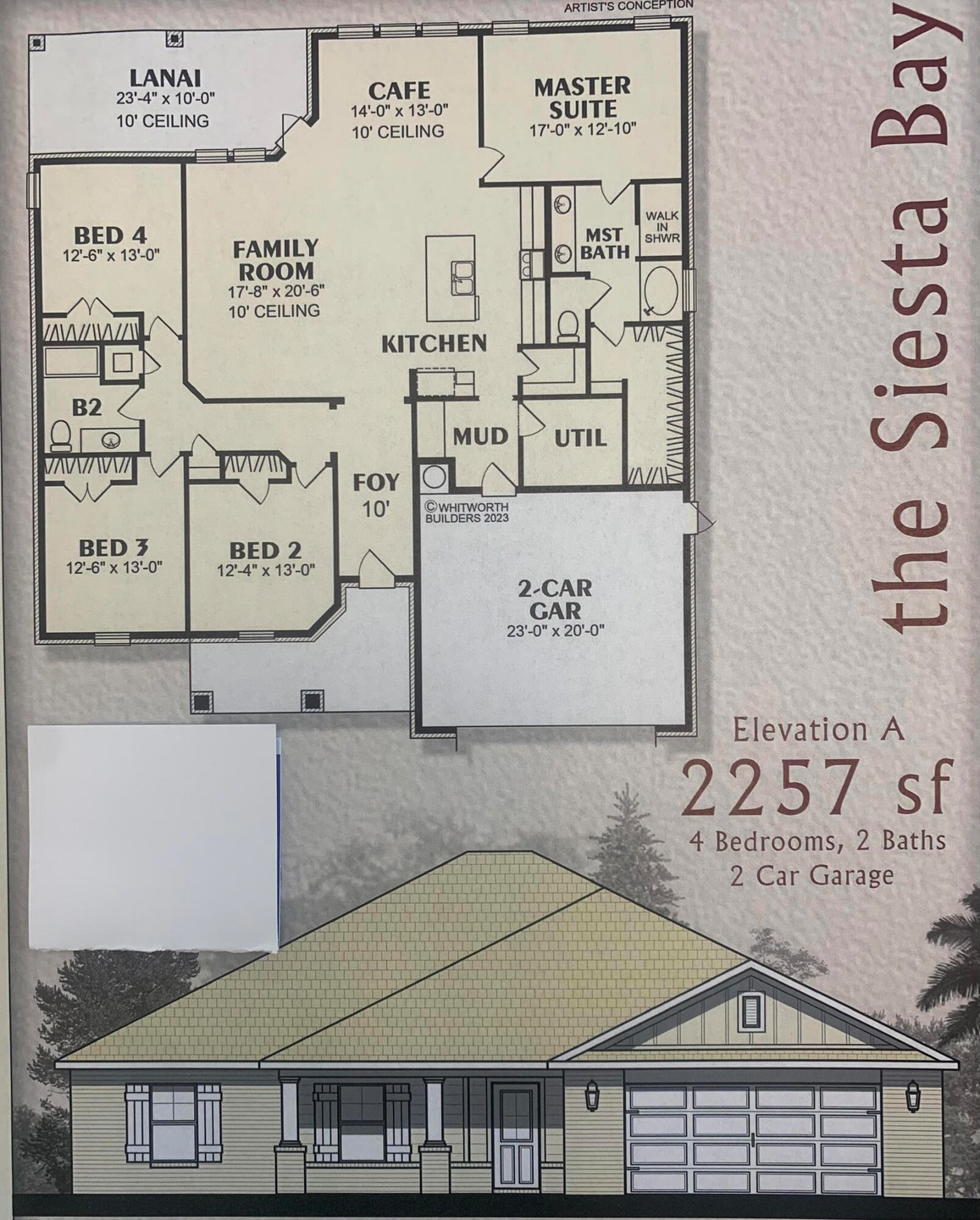 Siesta Bay MLS plan