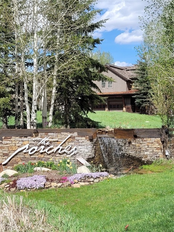 The Porches entrance