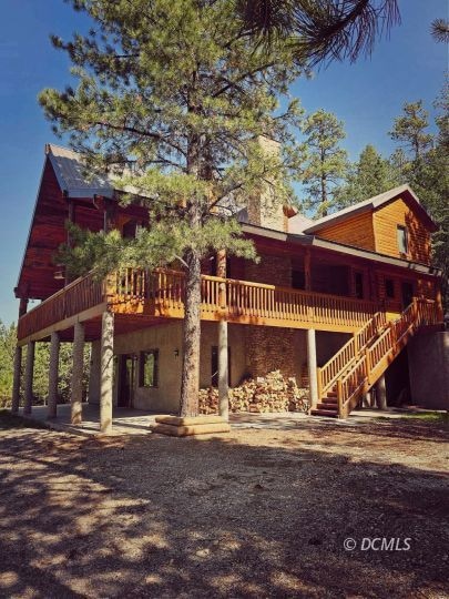 View of Cabin From Driveway