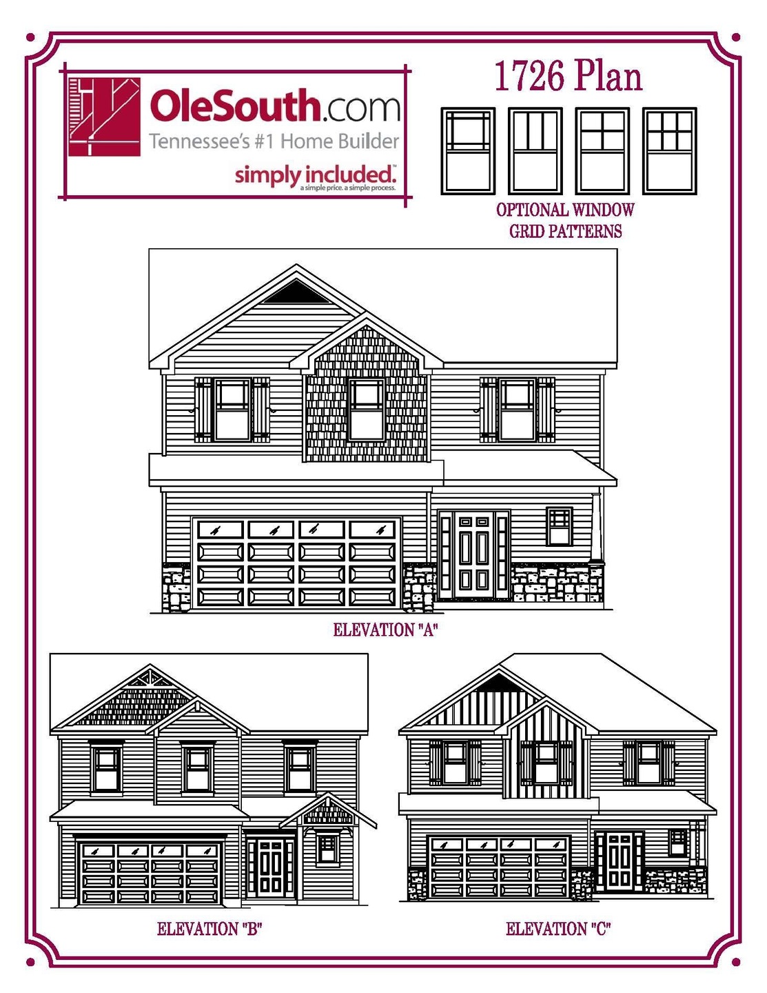 Craftsman style exterior with Siding and Stacked stone