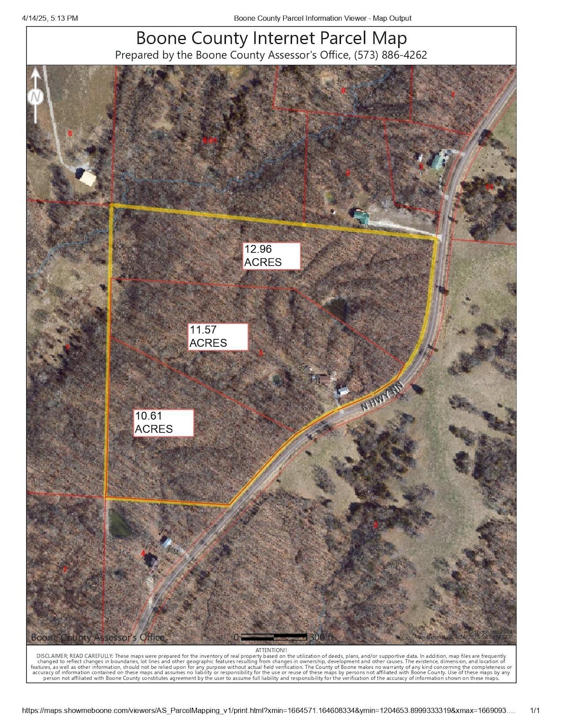 15801 N Hwy NN Proposed Survey
