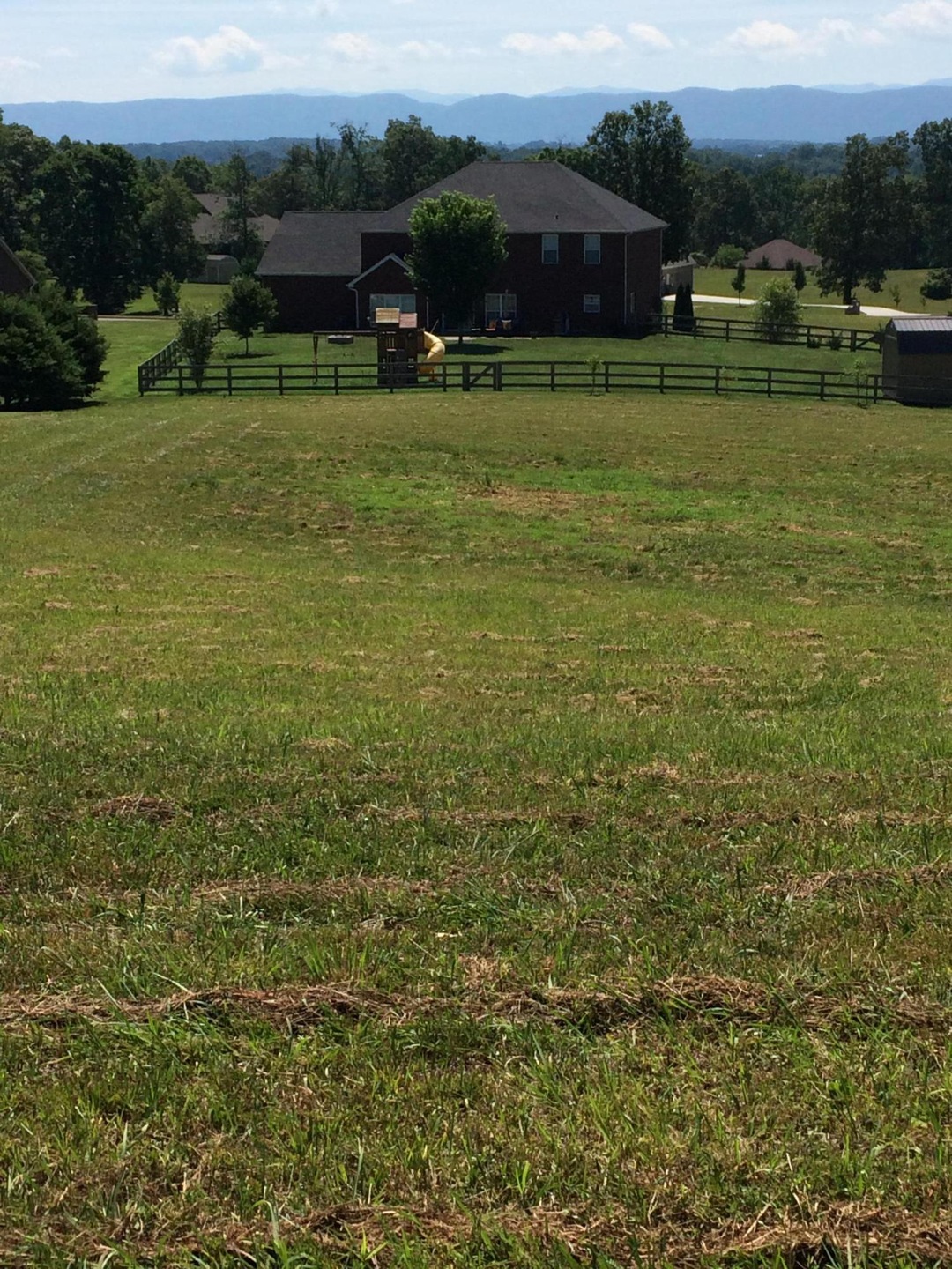 .63 acres with mountain view!