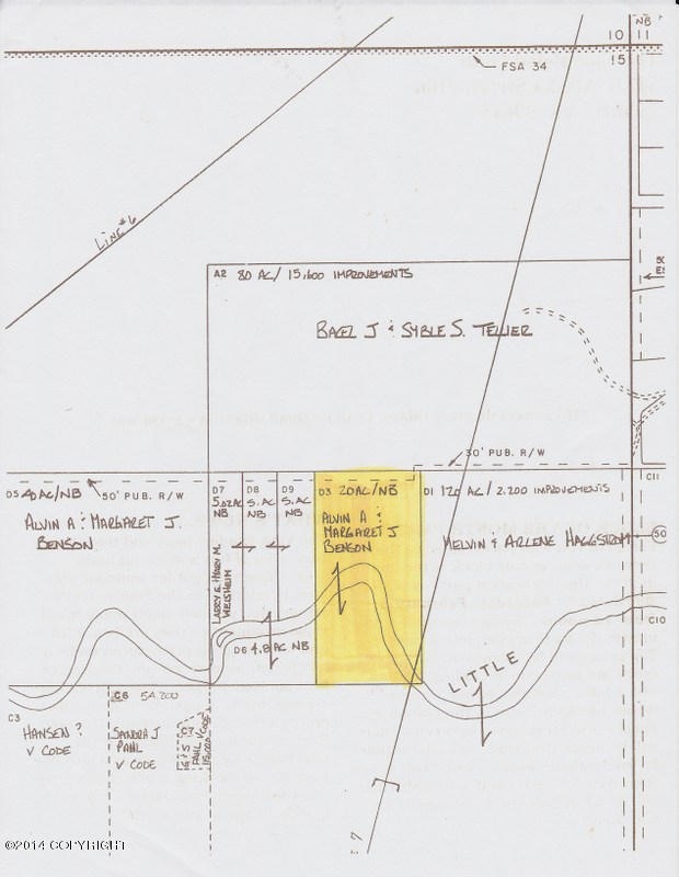 Benson Snuffy Right of Way