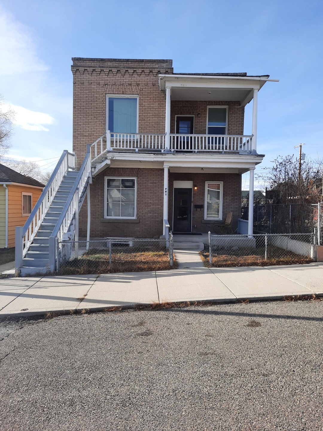 Front of Duplex