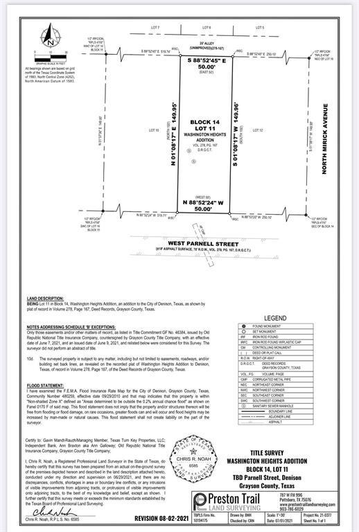 621 W Parnell St, Denison, TX 75020 - photo 1