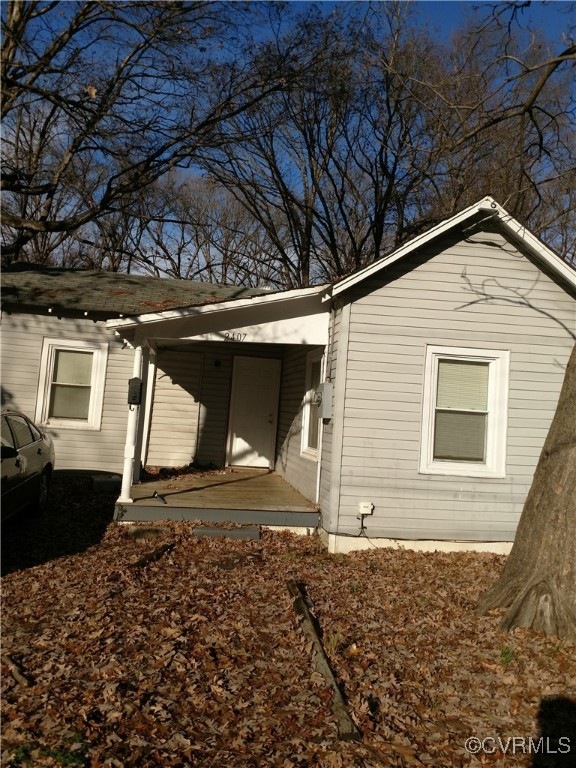 View of side of property