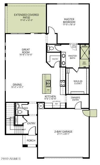 Liberty Floorplan - First Floor