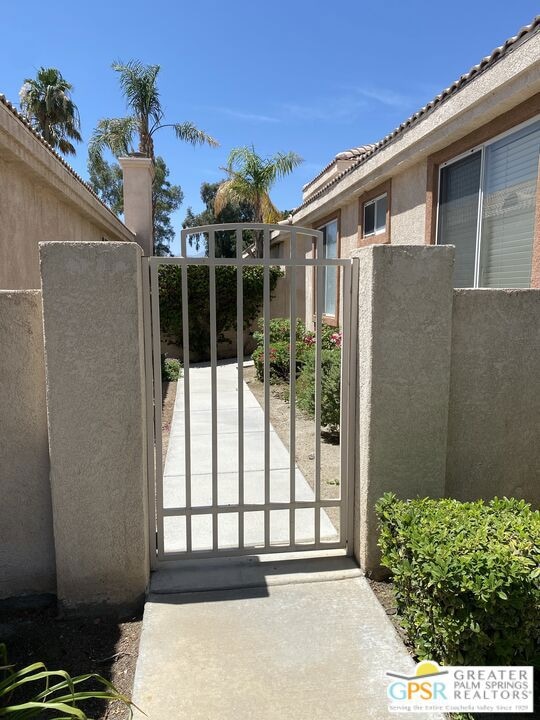 Private Gated Entrance