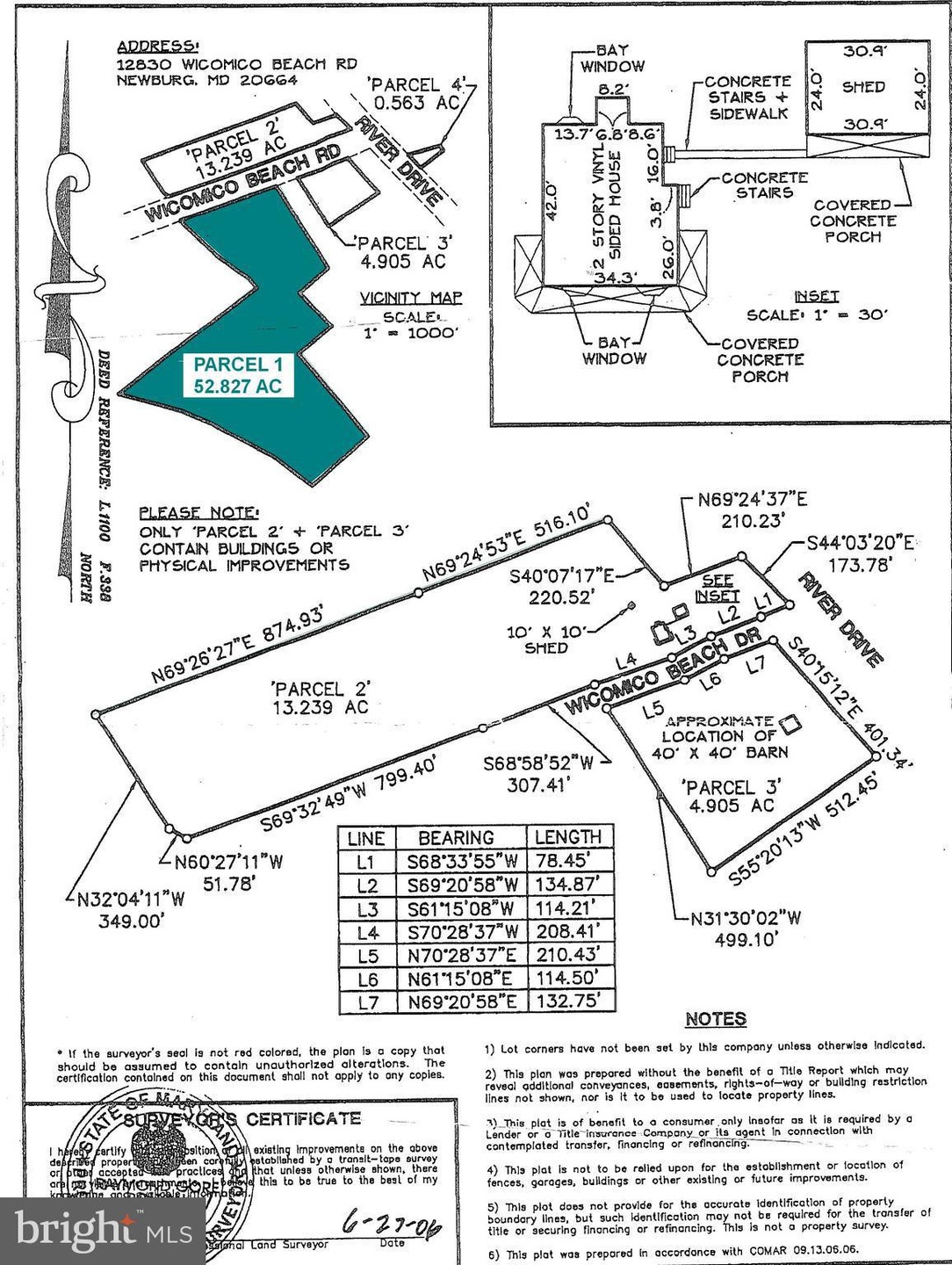0 Wicomico Beach Rd unit (TIMBER & LAND), Newburg, MD 20664 - photo 1
