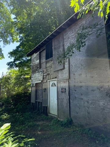 Front of Structure