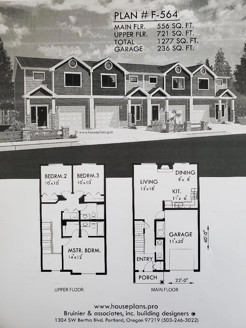 photo of 4-plex plan