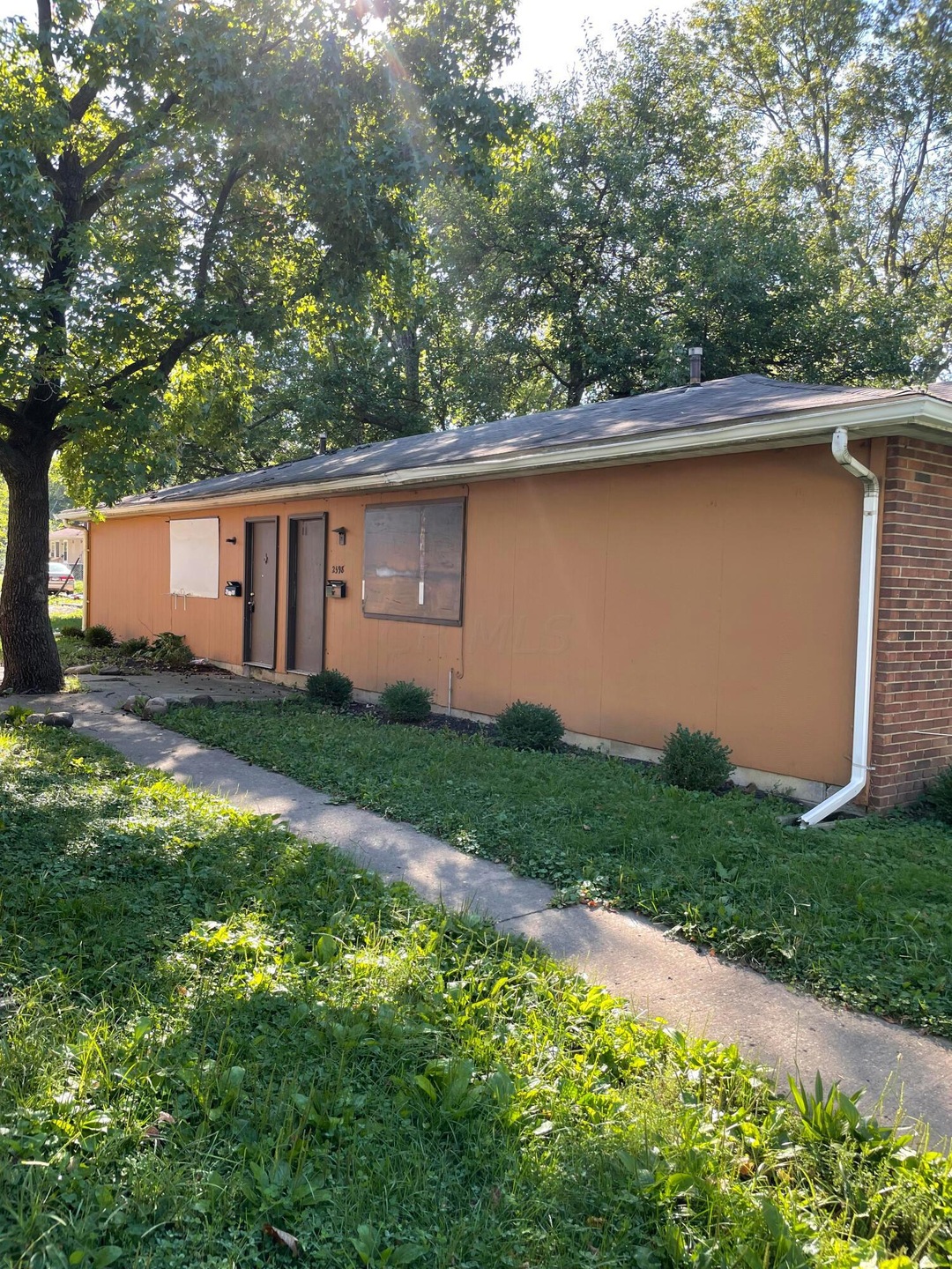 Front of Duplex