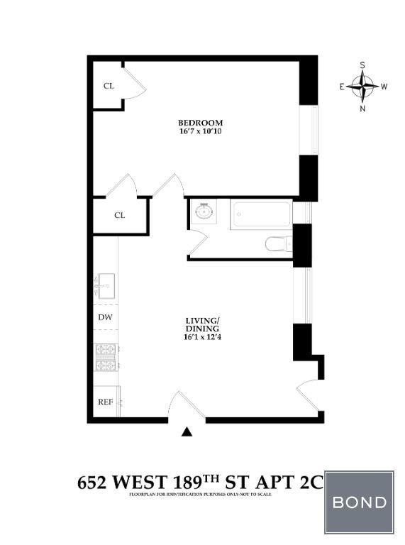 652 W 189th St unit 2C, New York, NY 10040 - photo 1