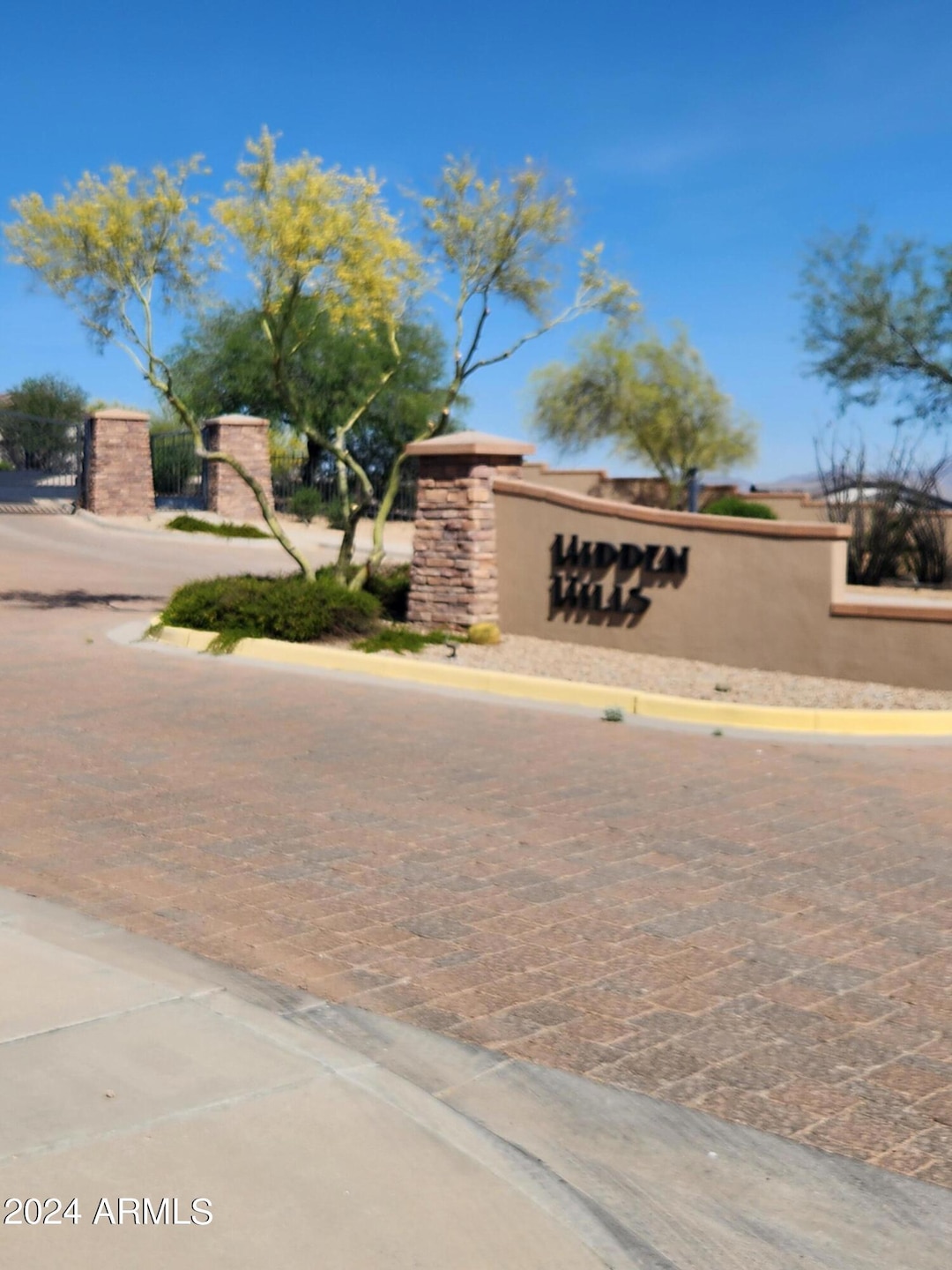 Hidden Hills Entrance