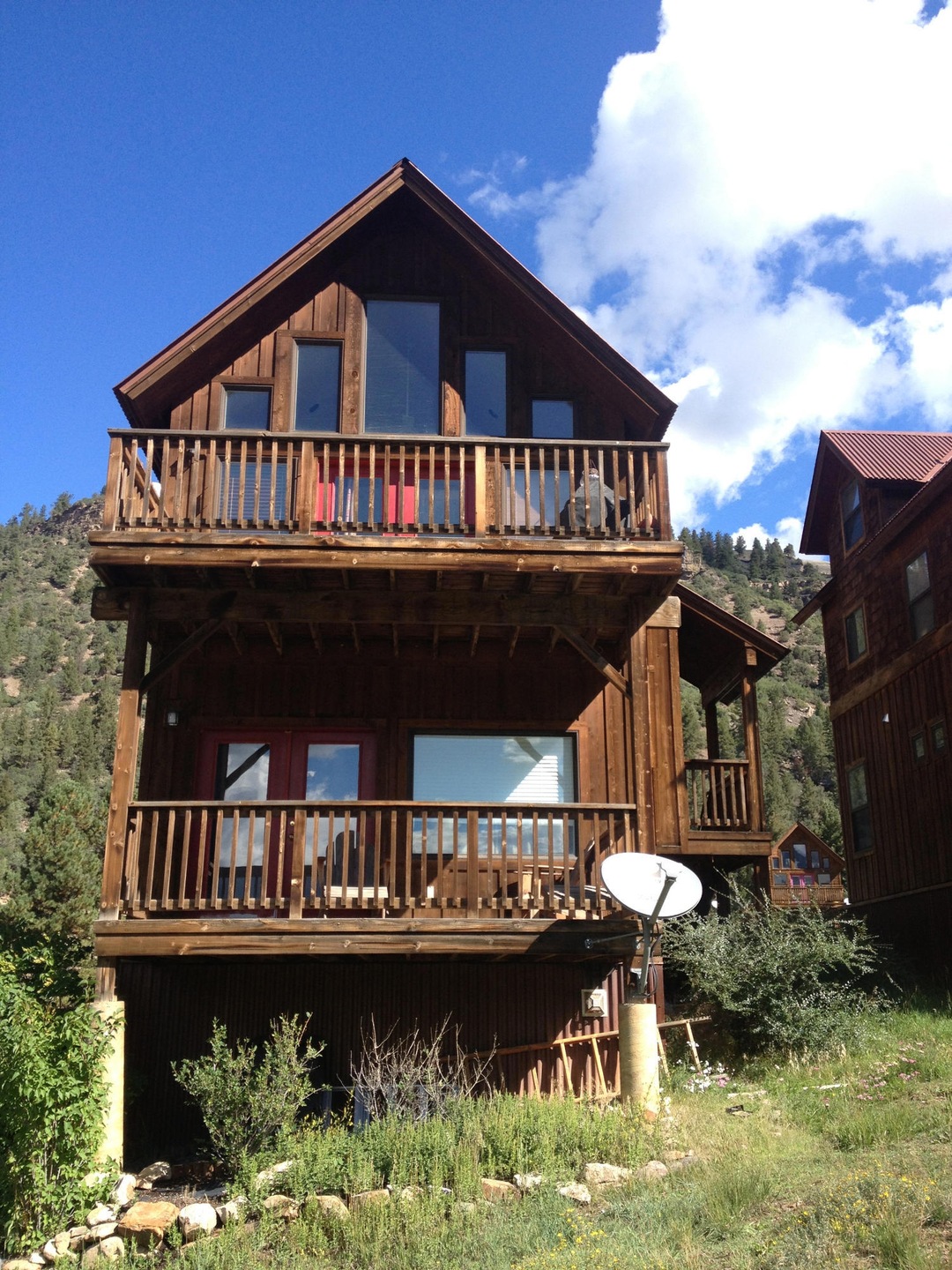Back of home