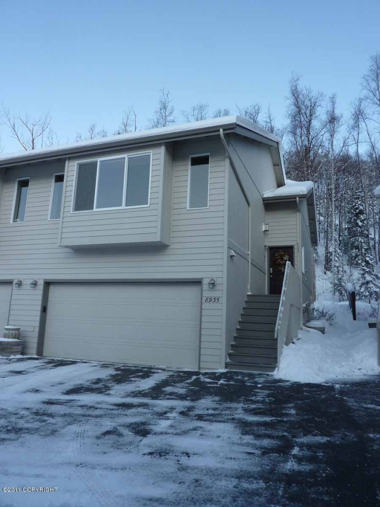 Front view and back yard