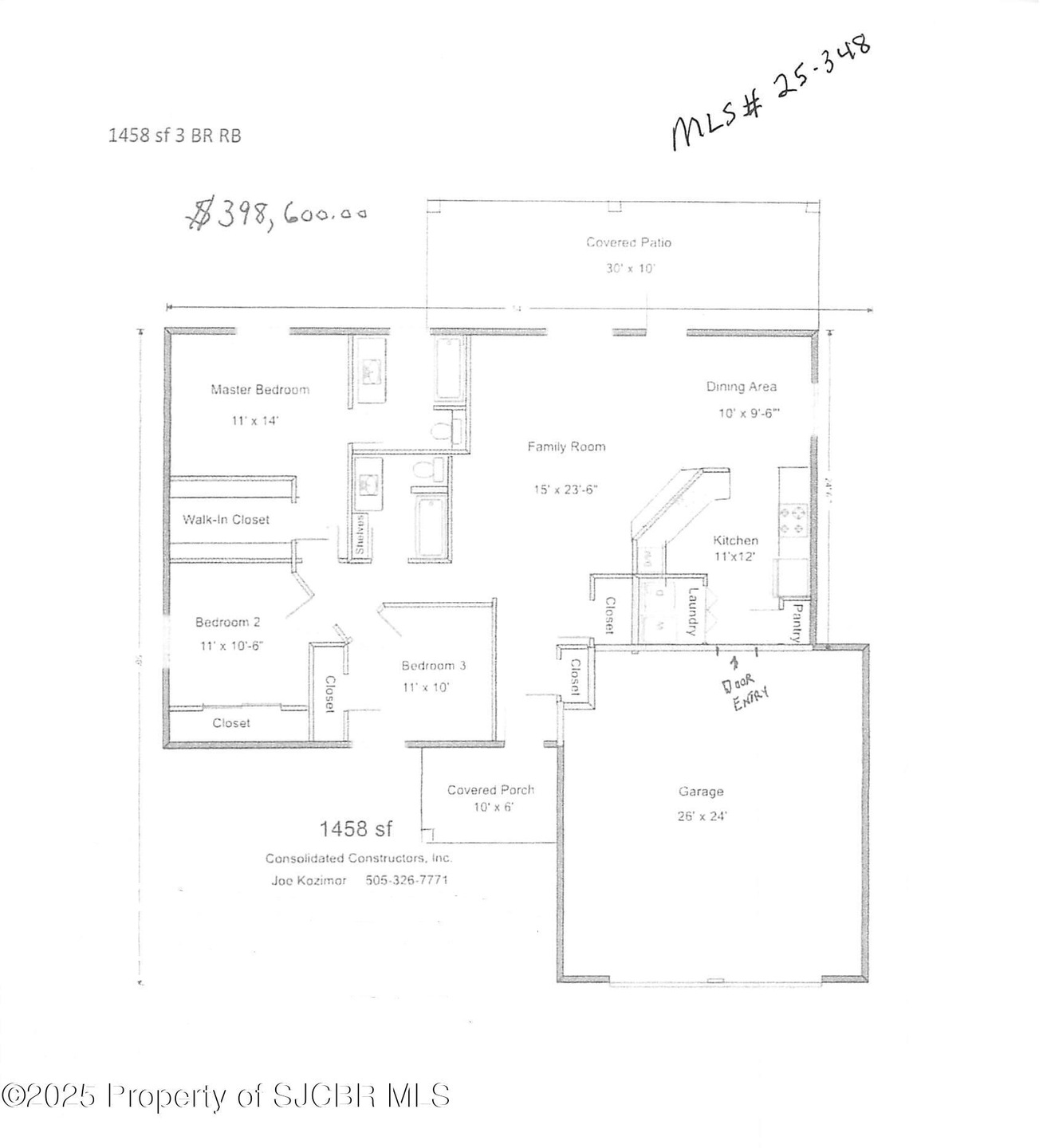 Pending $398,600
