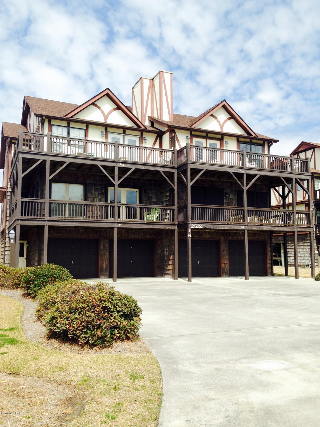 Front of building