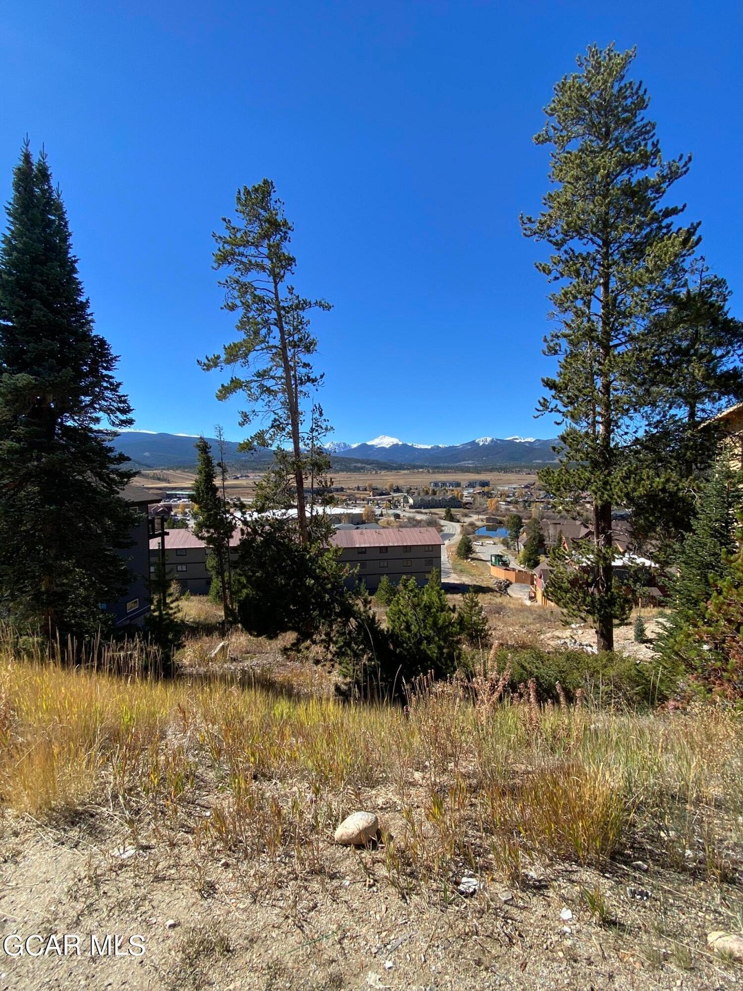 From street looking west