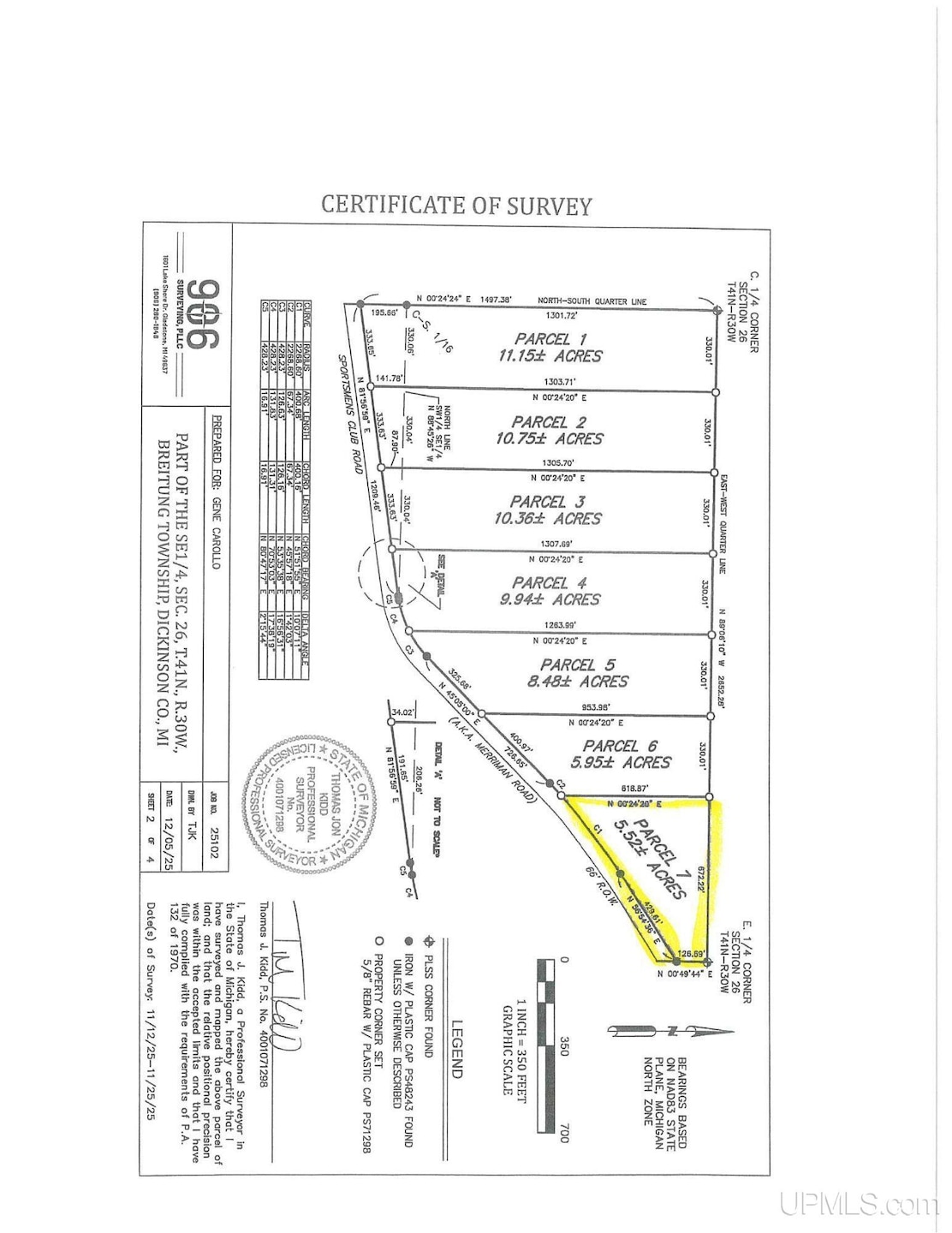 Parcel 7 Sportsmens Club Rd, Iron Mountain, MI 49801 - photo 1