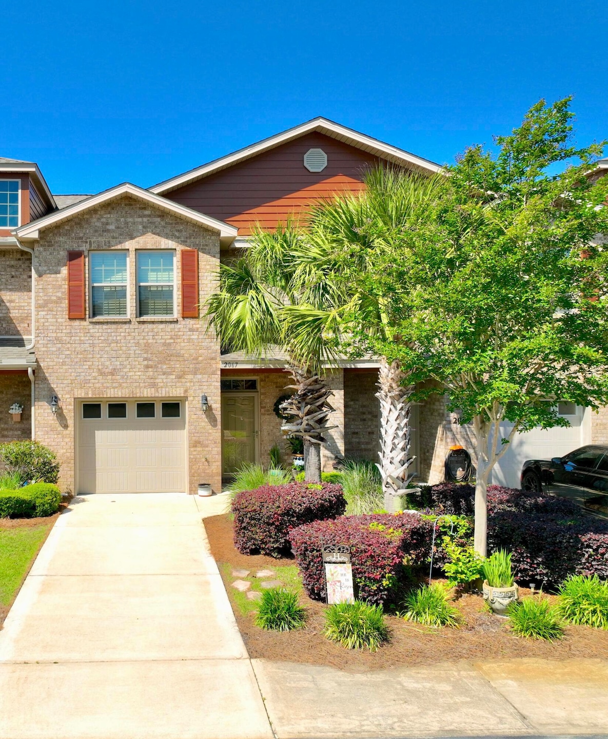 Front of Townhome