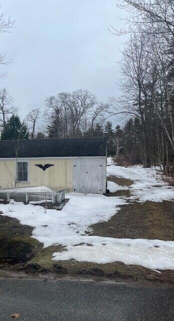Shed on the lot