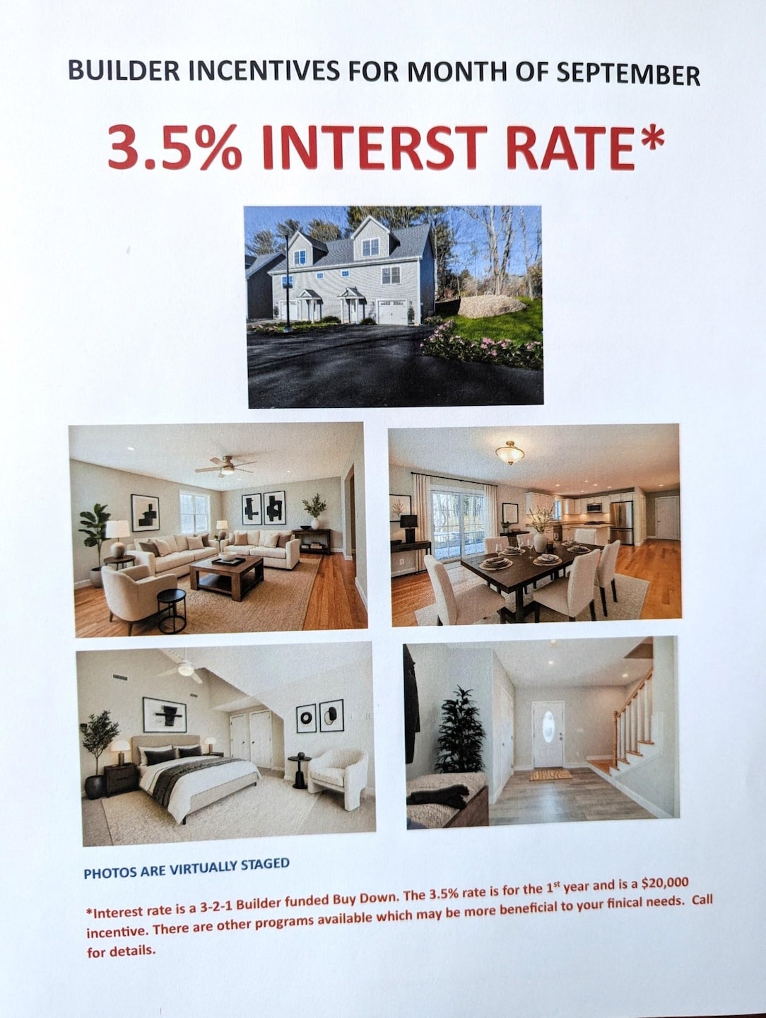 Builder financing