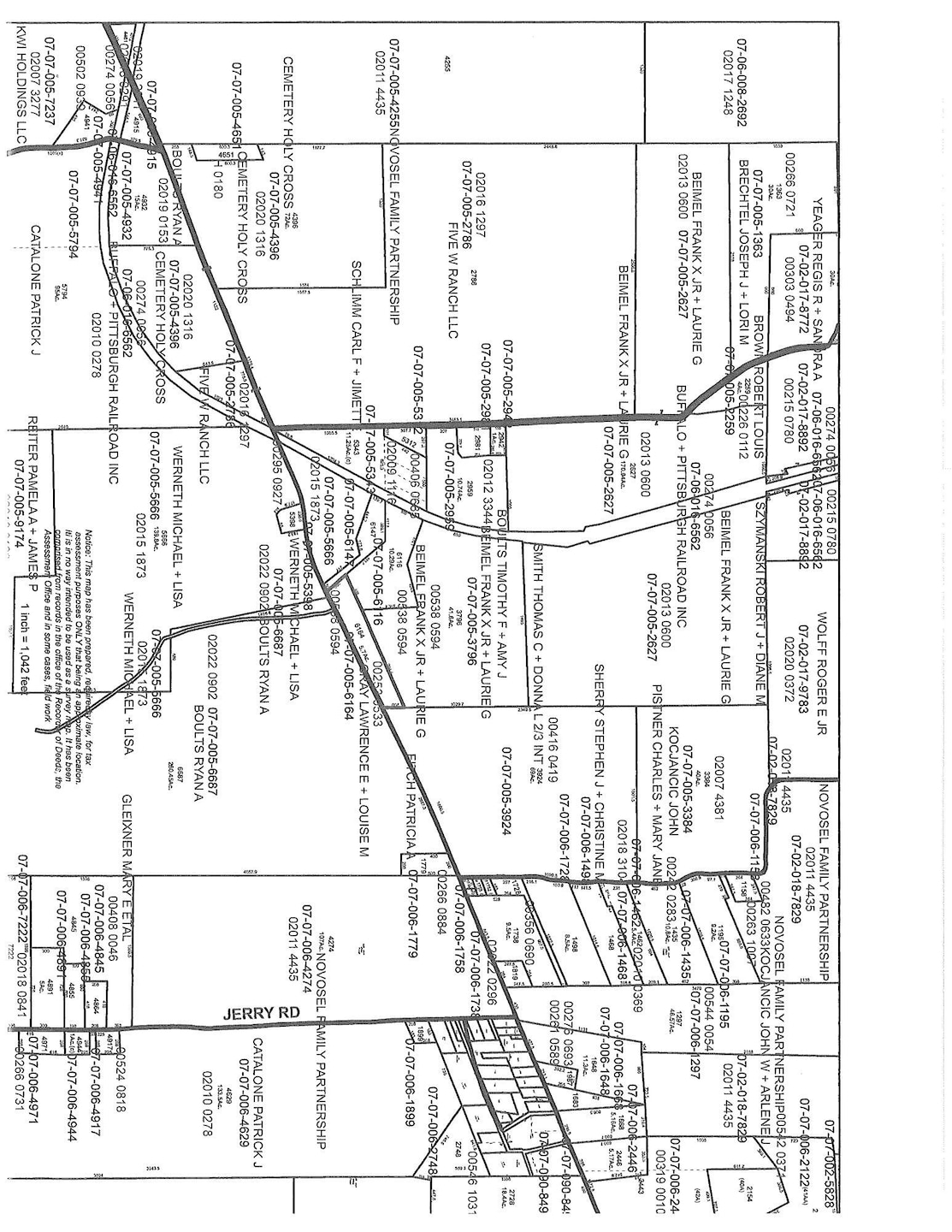 gray map