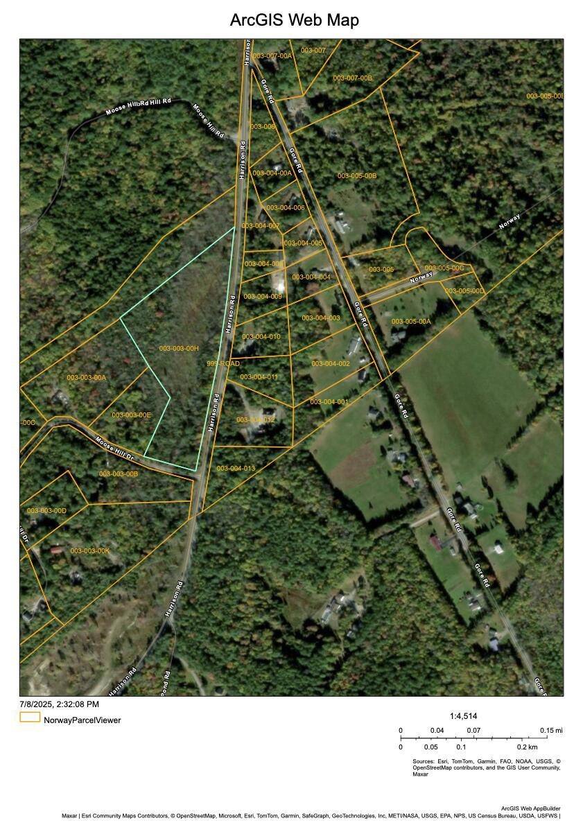 Moosehill Map GIS