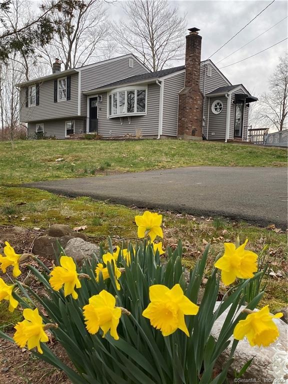 Spring has sprung in this stunning split level