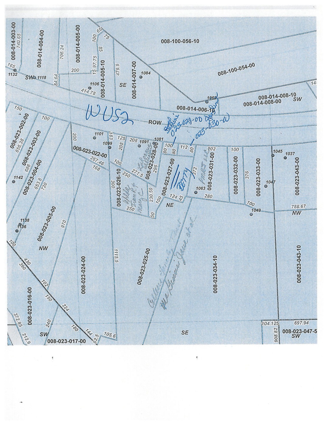 W. 1063 off US-2