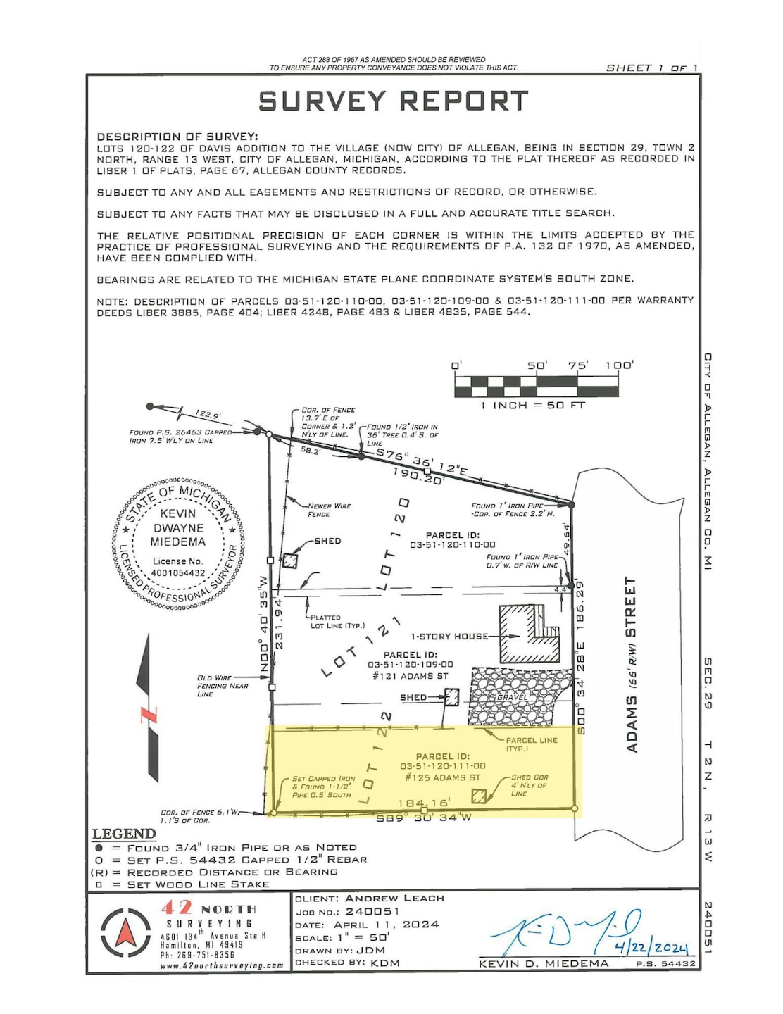 125 Adams St, Allegan, MI 49010 - photo 1