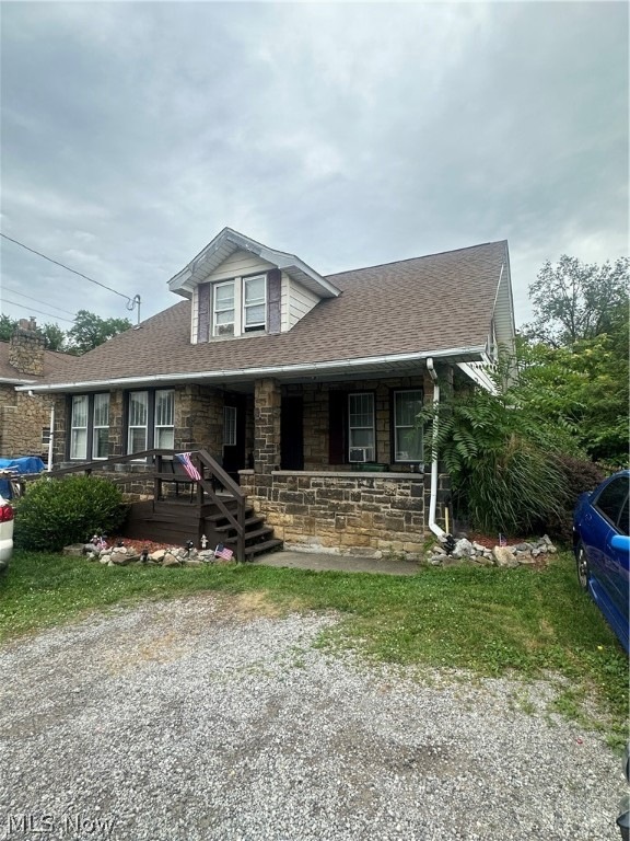 View of front of house