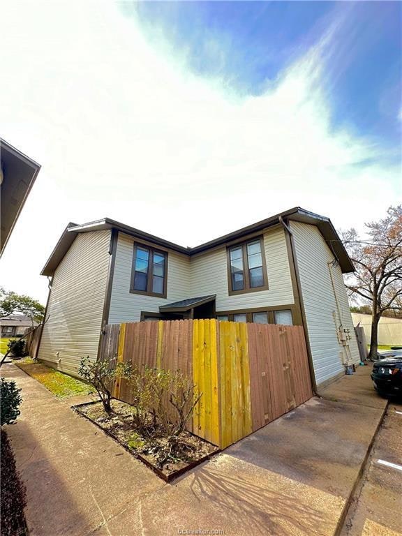 View of property exterior