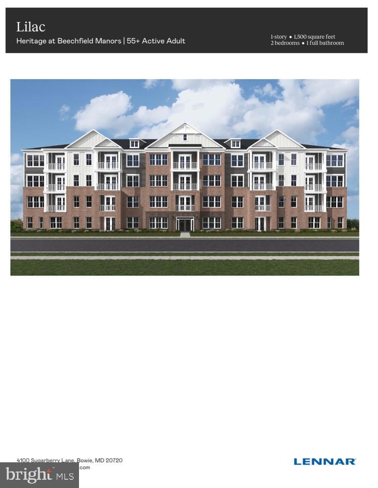 Beechfield Manors - Heritage Condos | Active Adult unit J- 8309, Bowie, MD 20720 - photo 1