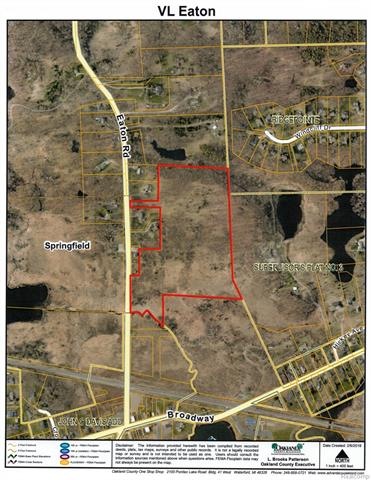 21.5 acres just outside of Downtown Davisburg