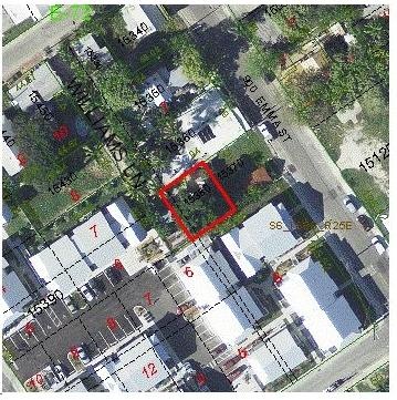 Satellite View of Lot