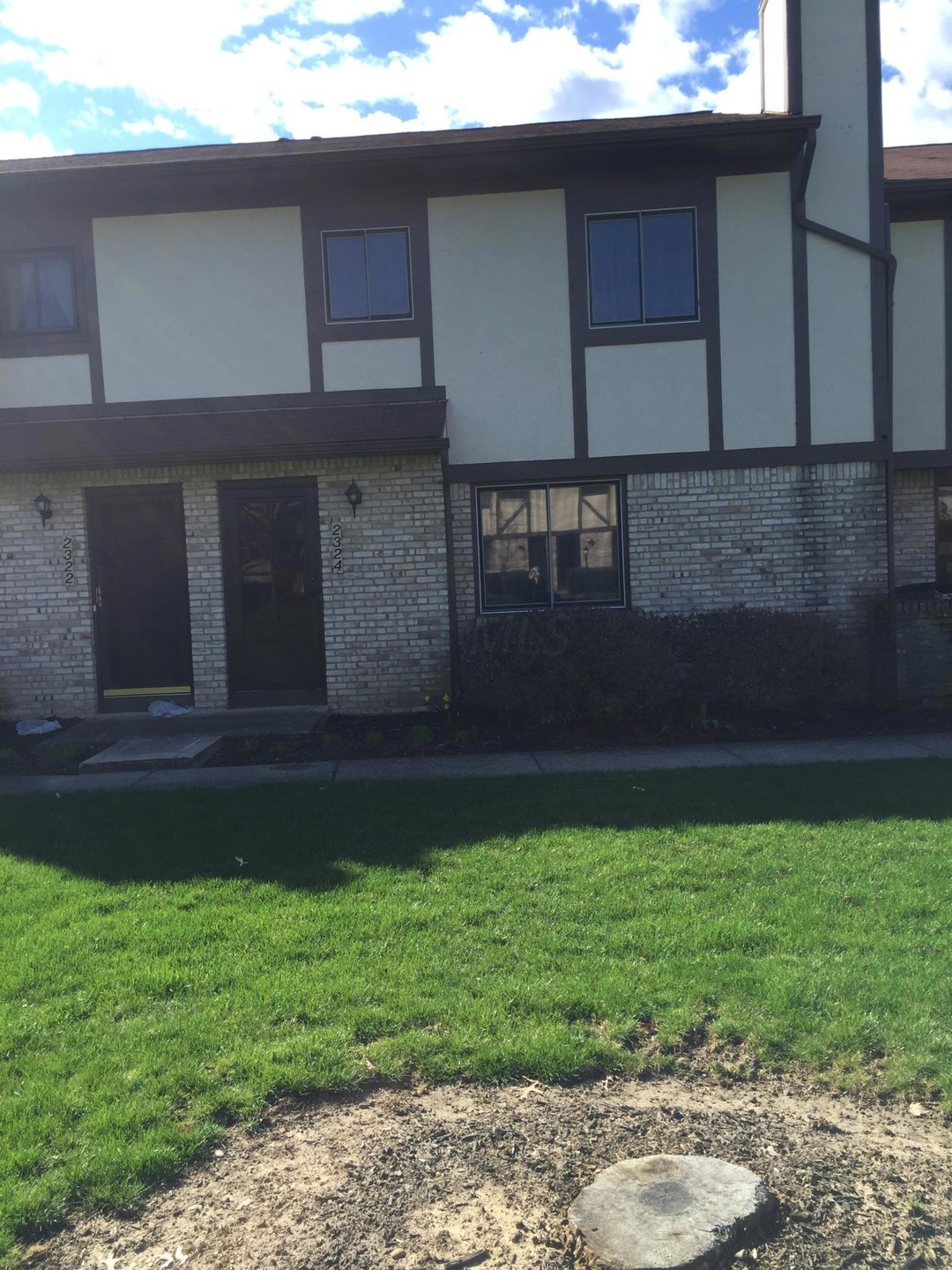 Front of condo