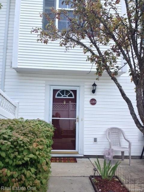 Exterior view with patio