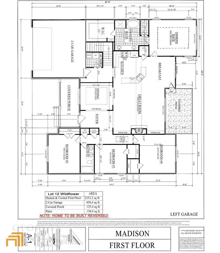 Floor plan layout