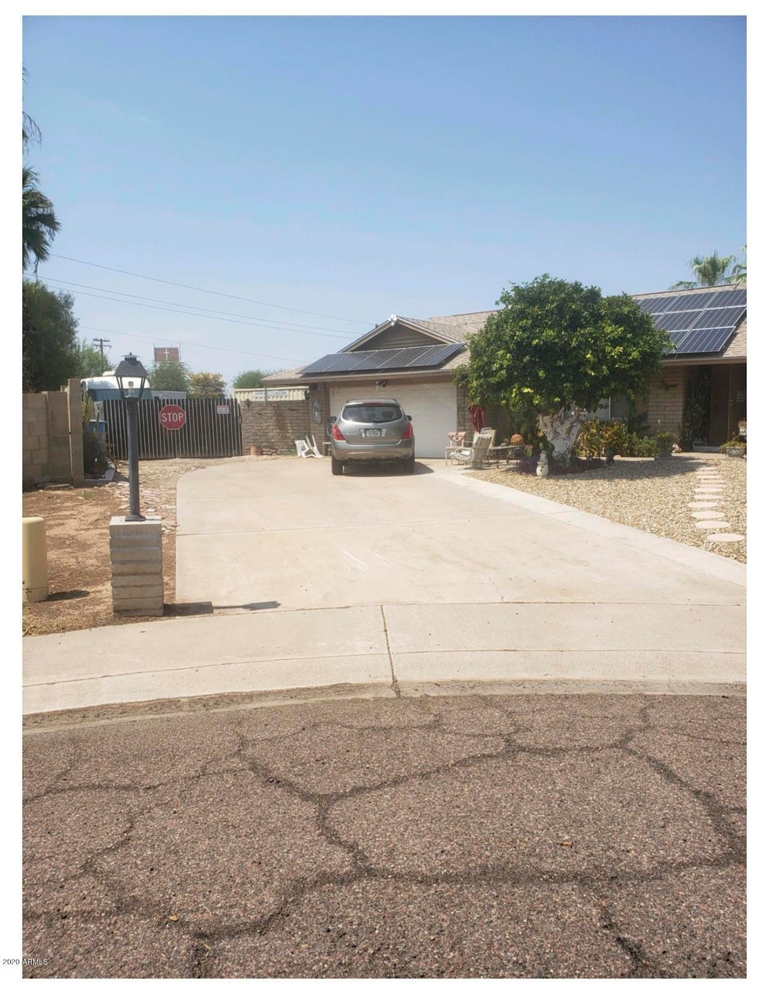 Exterior - front RV gate