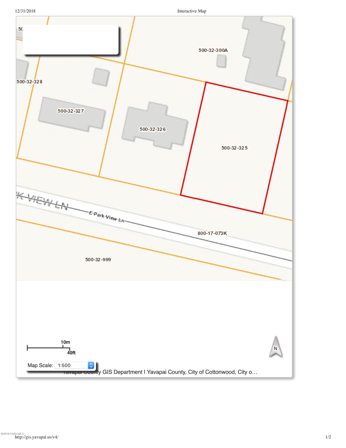 map of property location