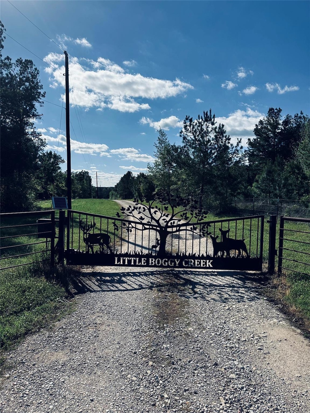 View of gate
